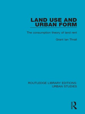 cover image of Land Use and Urban Form